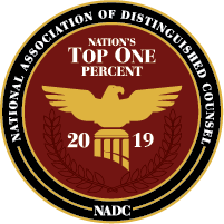 National Association of Distinguished Counsel: Top One Percent - Law Offices of Anna R. Yum